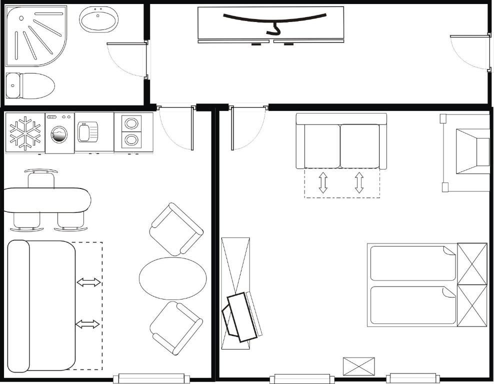 Апартаменты Grand-Tourist Old Town Center Apartments Гданьск-58